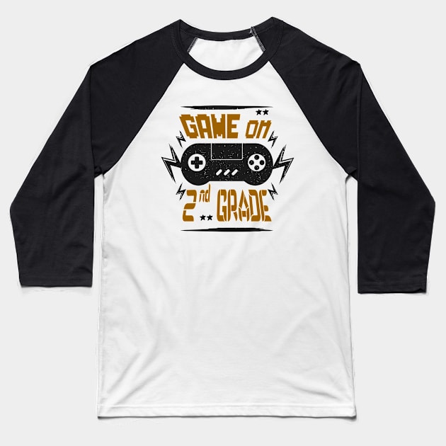 Game on 2nd grade Baseball T-Shirt by Top Art